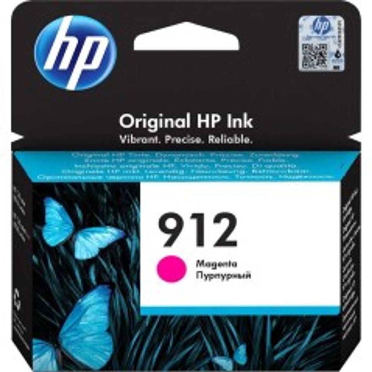 HP 912 Magenta 315 sider Blæk 3YL78AE