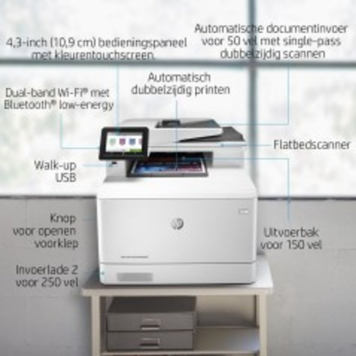 HP Color LaserJet Pro MFP M479fdw Laser