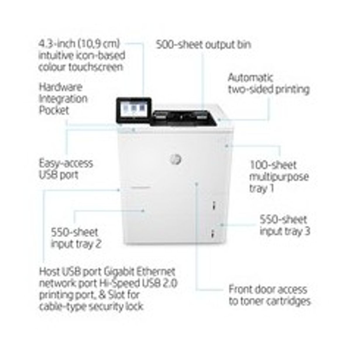 HP LaserJet Enterprise M612dn Laser