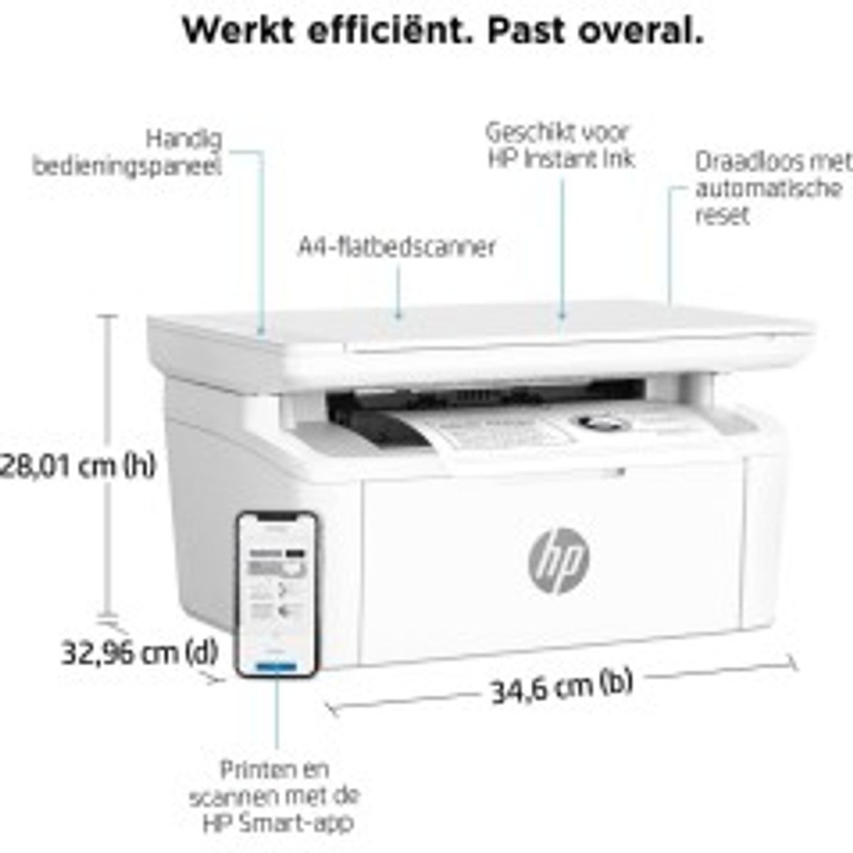 HP LaserJet MFP M140w Laser