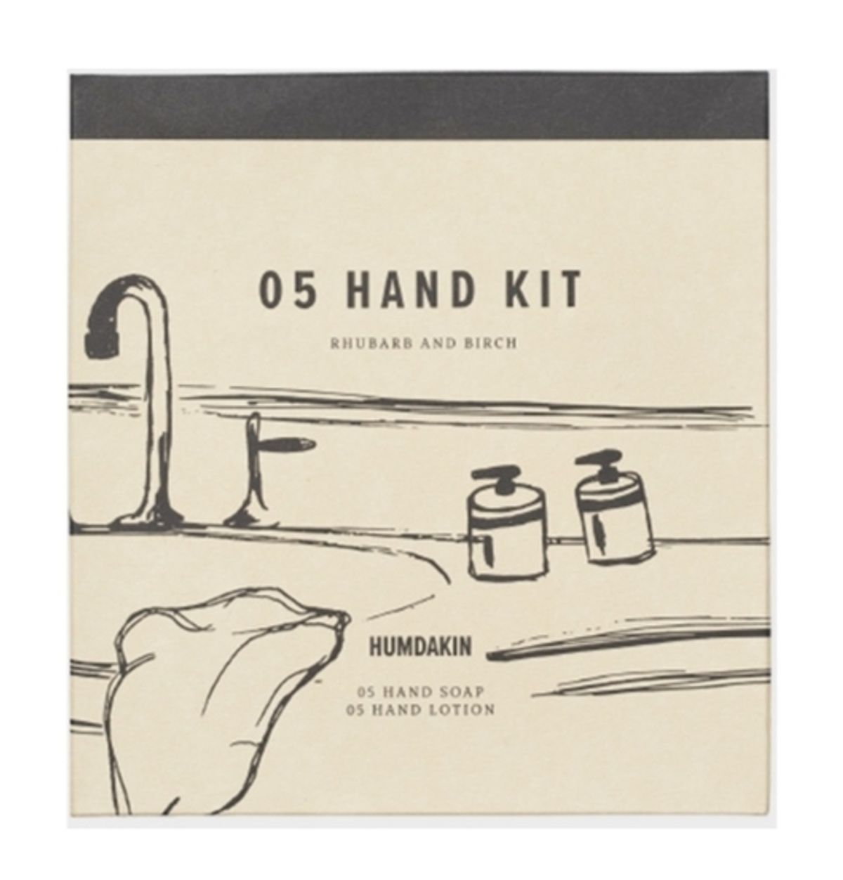 Humdakin Hand Care Kit 05 Rabarber & Birk, 2x300ml.