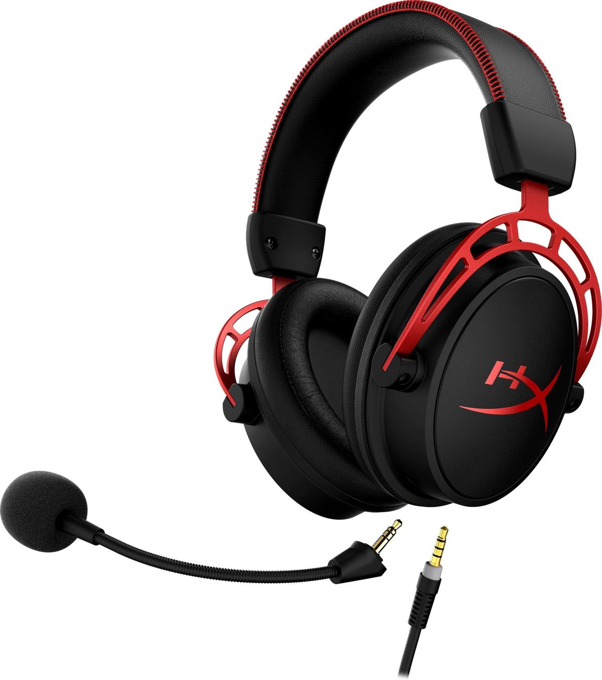 HyperX Cloud Alpha Kabling Headset Sort Rød