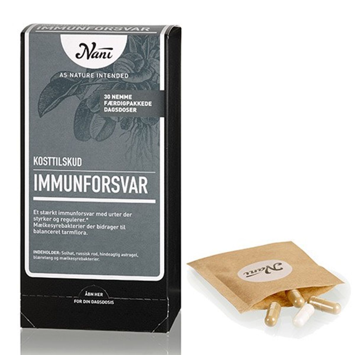 Immunforsvar helsepakke - 30 breve - Nani