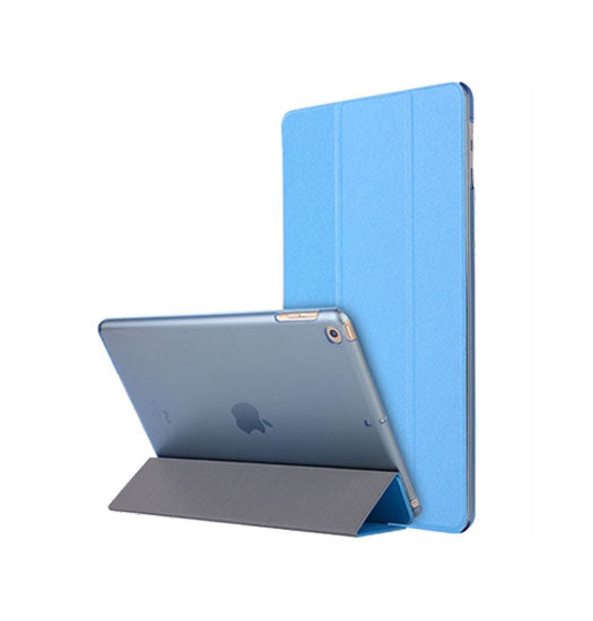 iPad 10.2" 7/8/9 (2019/2020/2021) Silk Trifold Silikone Cover - Blå