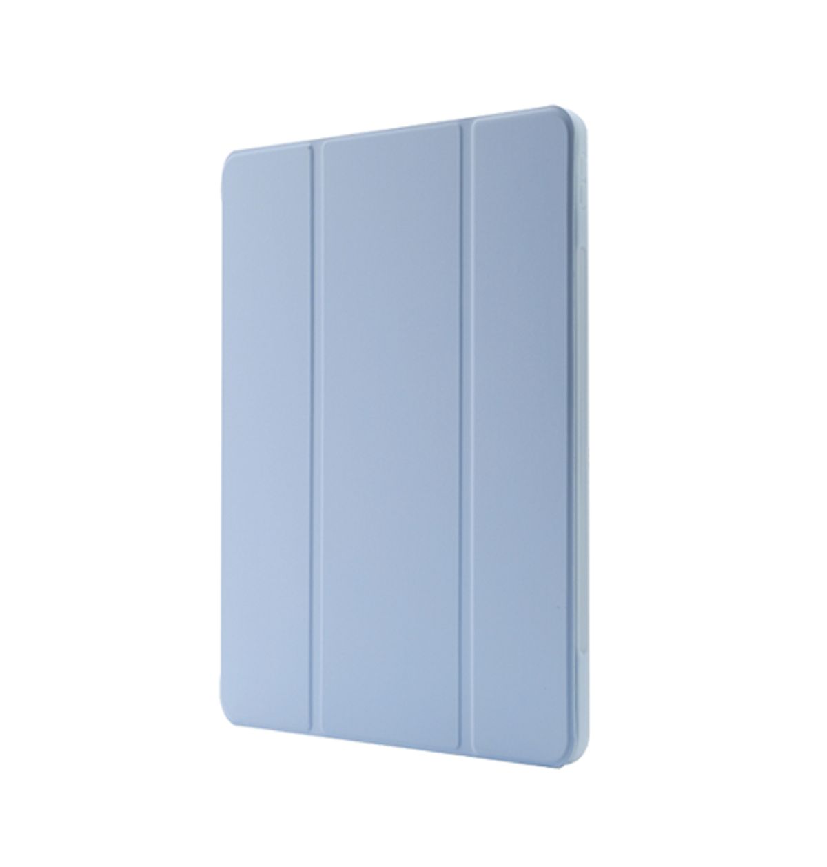 iPad Air 11" (2024) - SoftHue&trade; Silikone Tri-Fold Cover - Babyblå