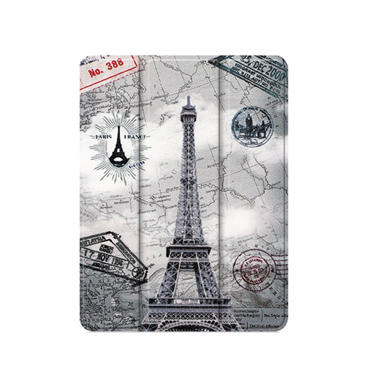 iPad Air 13" (2024) - DeLX&trade; Trifold ArtCover M. Stander - Noir