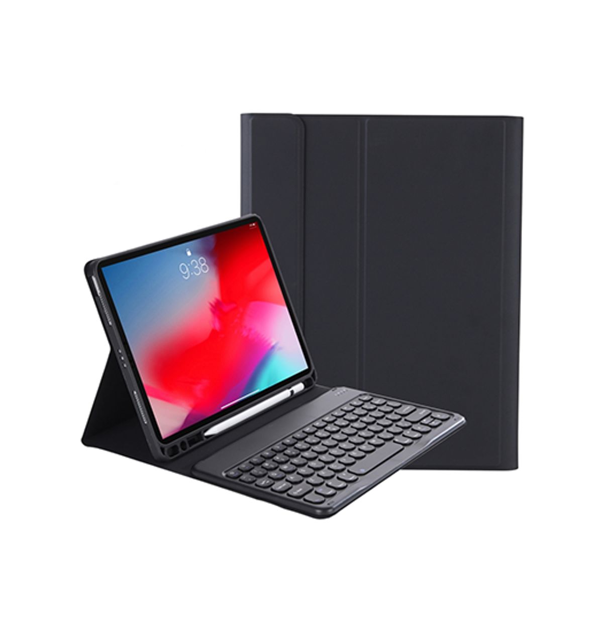 iPad Air 3 10.5" (2019) - TIMBRE&trade; Cover M. Trådløs Tastatur - Engelsk Layout - Sort