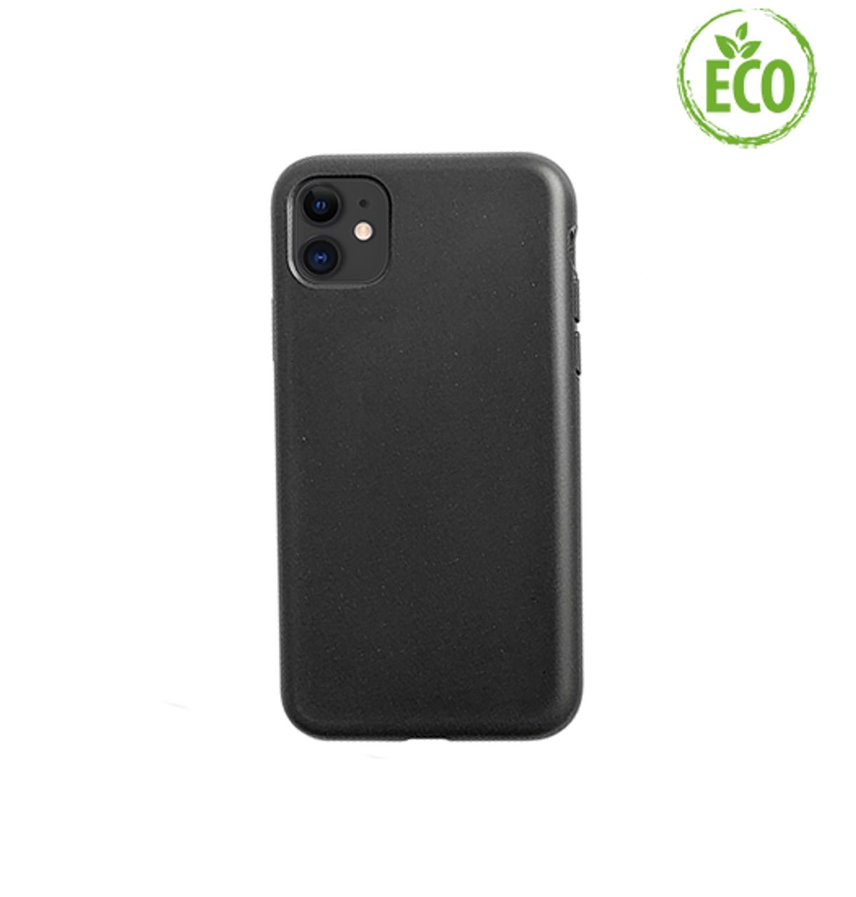 iPhone 11 - EcoCase&trade; 100% Plantebaseret Cover - Sort