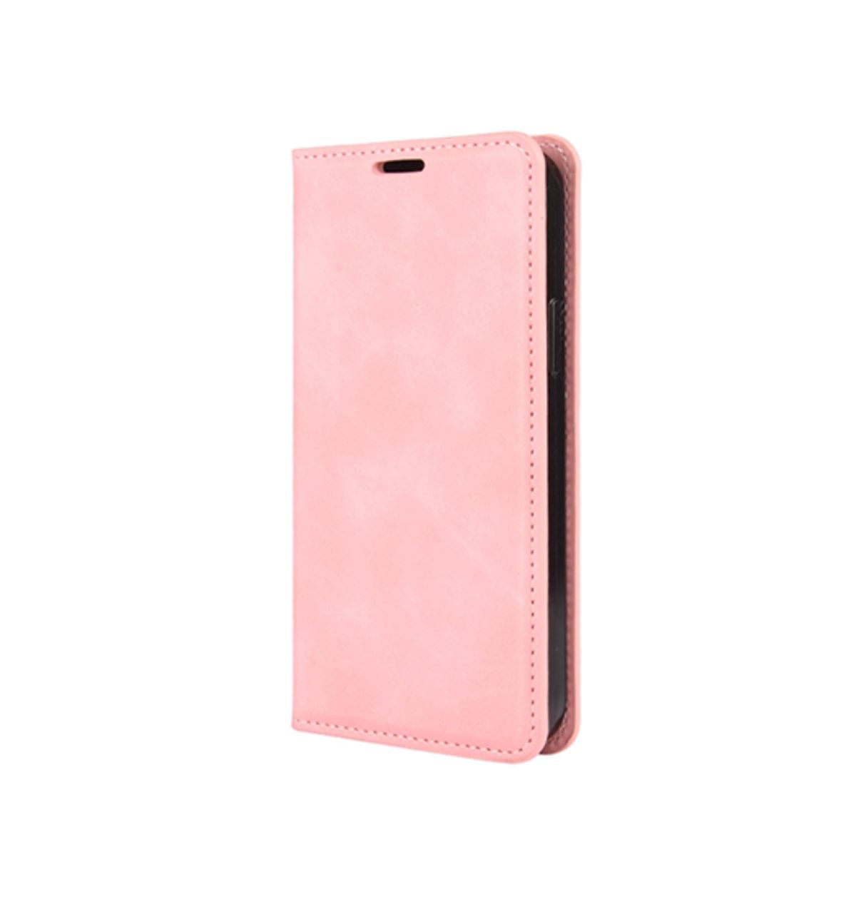 iPhone 11 Pro Max - Soft Power&trade; Flip Læder Etui / Pung - Lyserød