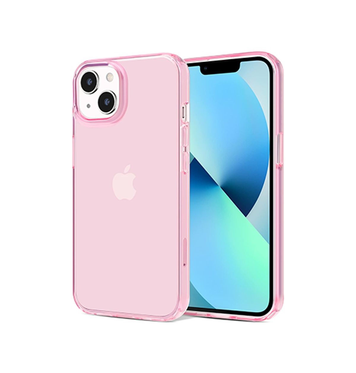 iPhone 12 - Ballet&trade; Crystal Silikone Bagside Cover - Pink