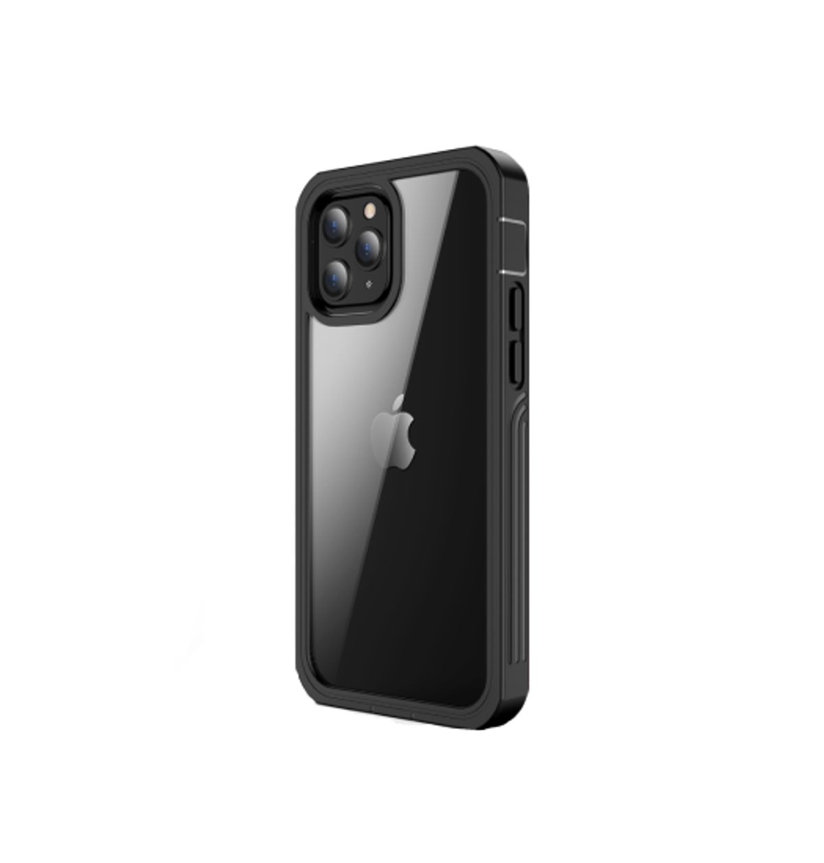 iPhone 12 Pro Max - ToughCase Hybrid-X Håndværker Cover - Sort