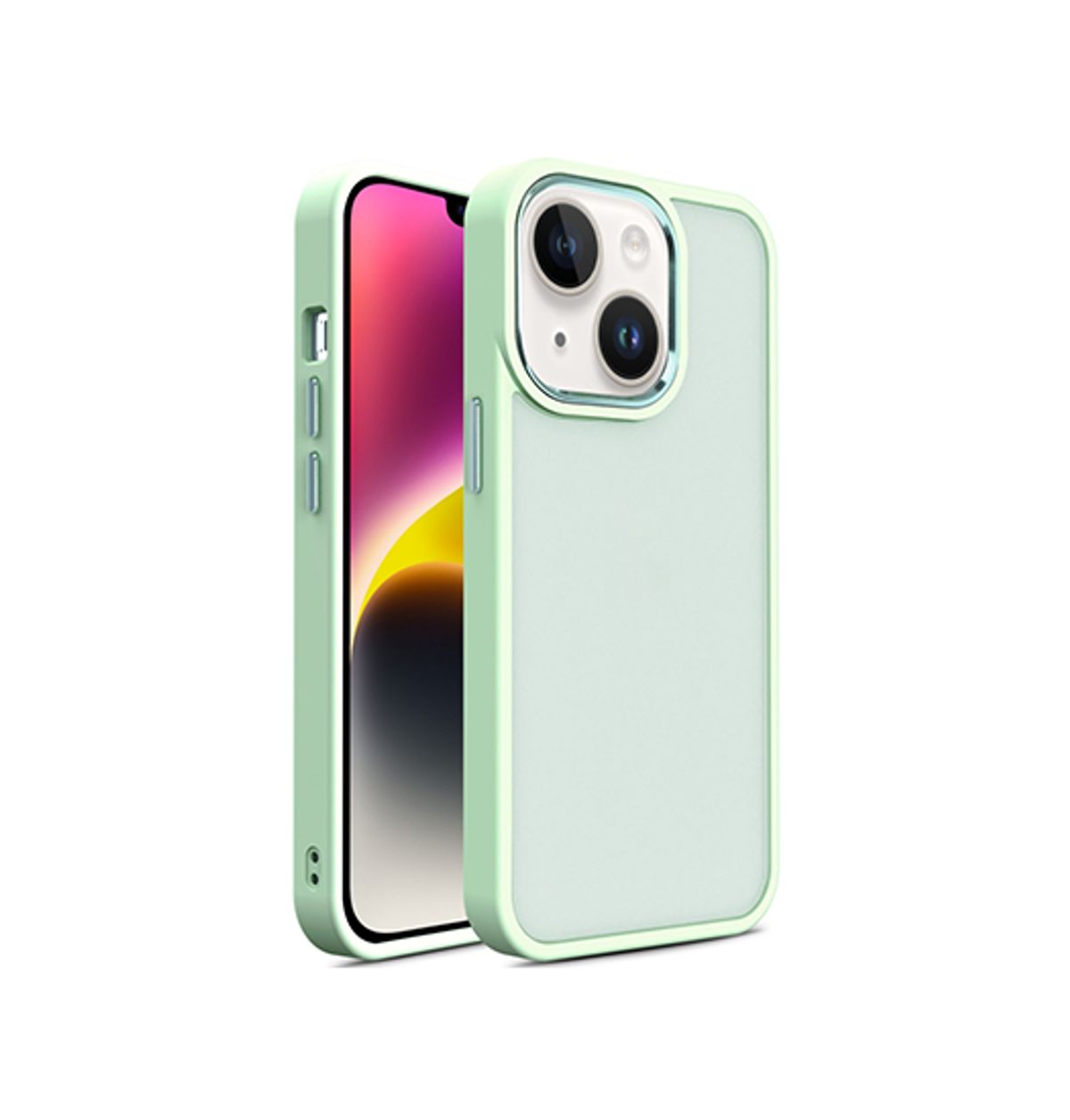 iPhone 14 Plus - Viridian&trade; Pastel Silikone Cover - Grøn