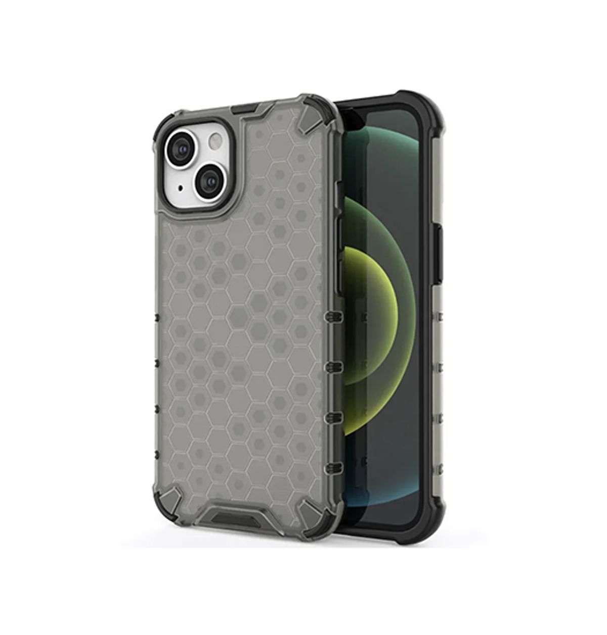 iPhone 15 - D-Tech Armored Håndværker Cover - Sort