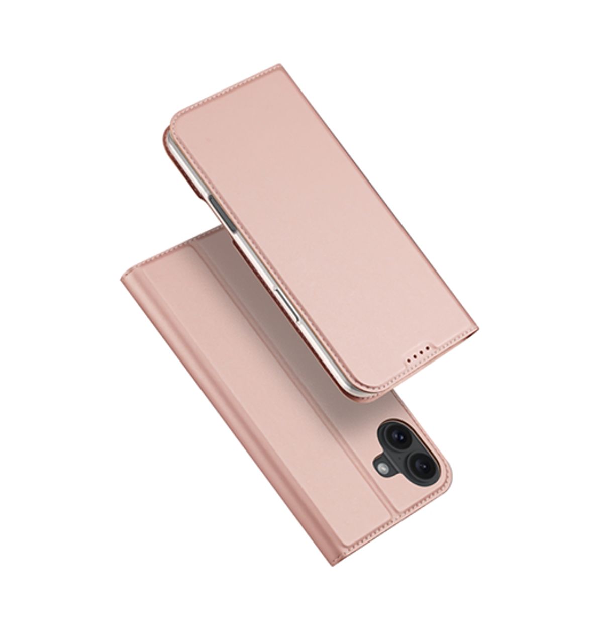 iPhone 16 - DUX DUCIS&trade; Pro Series Flipcover Etui - Rose