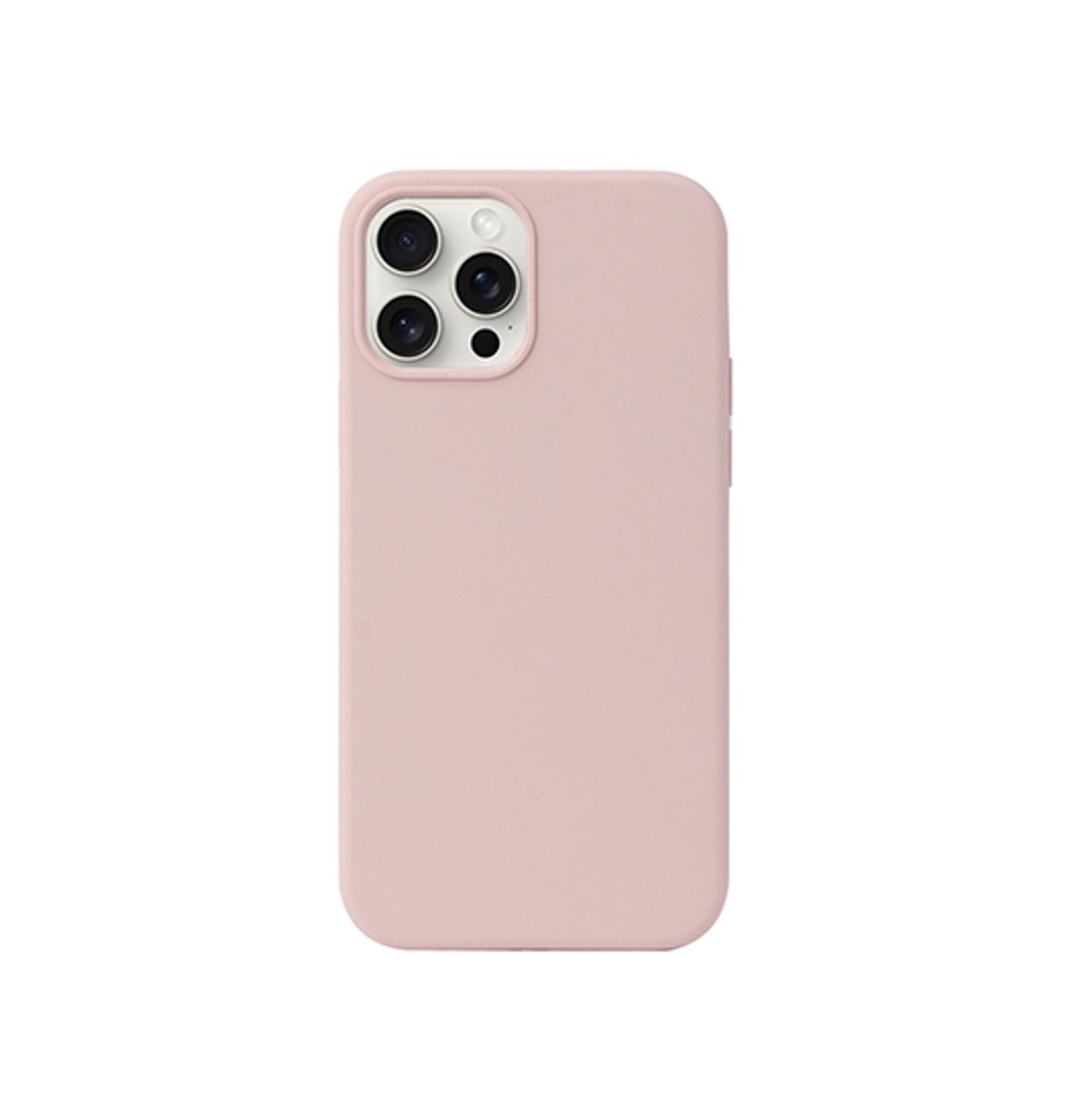 iPhone 16 Pro - DeLX&trade; Pastel Silikone Cover - Sand Pink