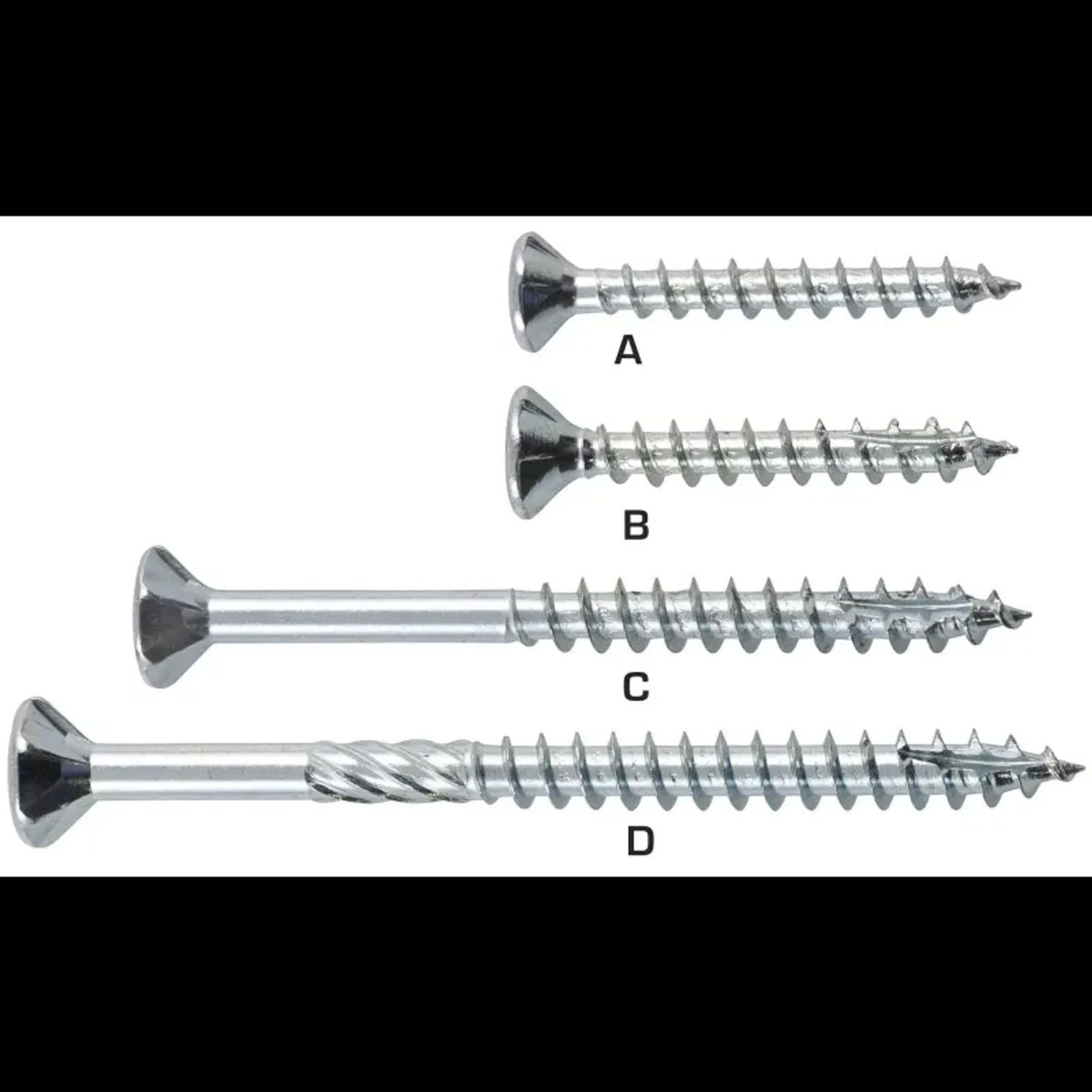 ITW SPUN ®+, Elforzinket - Universalskrue - 5,0 x 60 - 150371