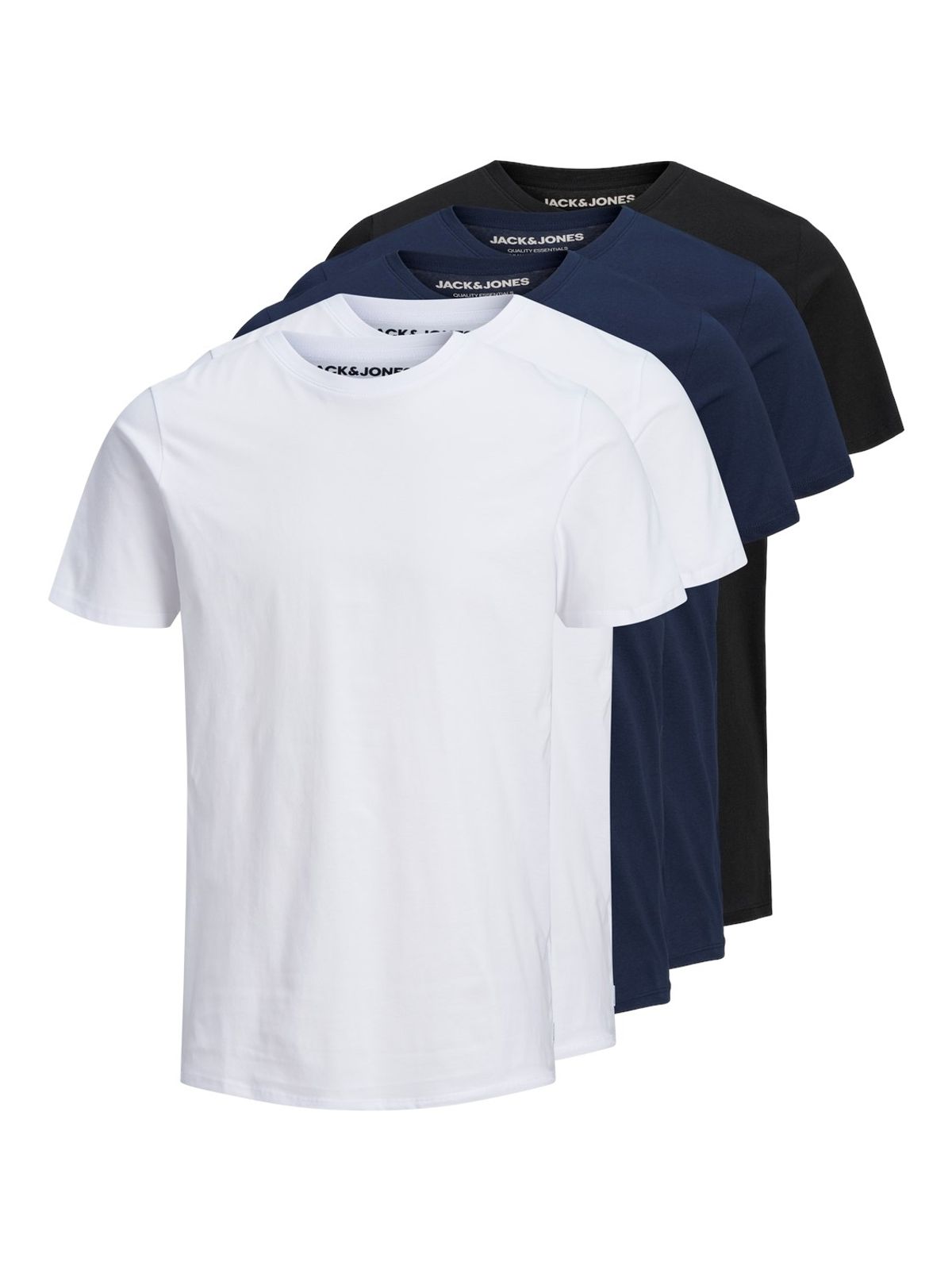 Jack & Jones 5-pack T-shirt_Medium