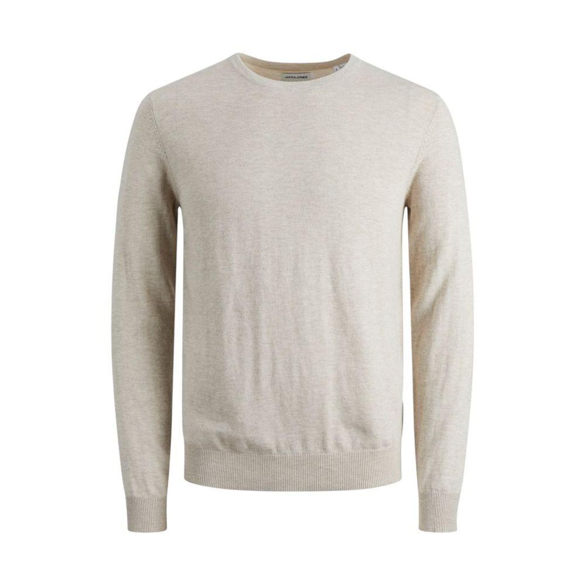 Jack Jones Beige Cotton T-Shirt