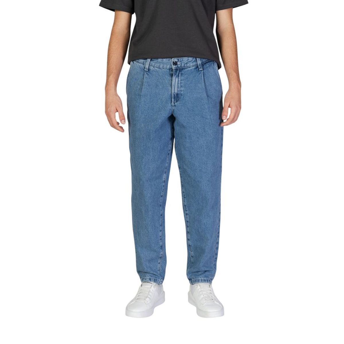 Jack Jones Blue Cotton Jeans & Pant