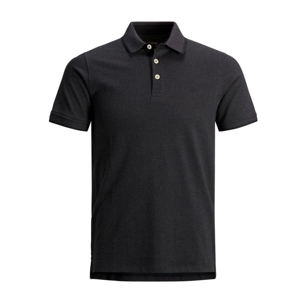 Jack Jones Gray Cotton Polo Shirt