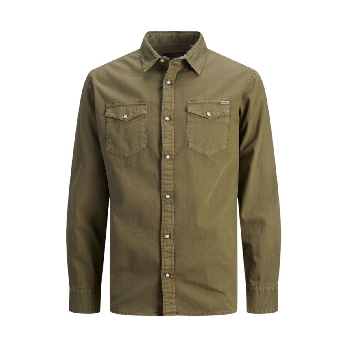 Jack Jones Green Jeans Shirt