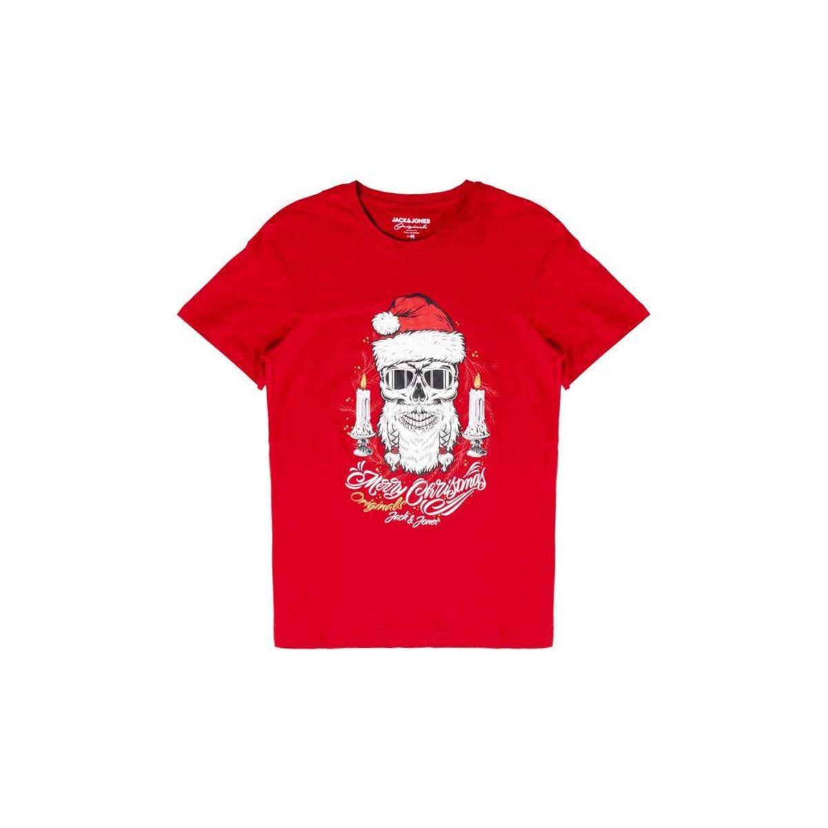 Jack Jones Red Cotton T-Shirt