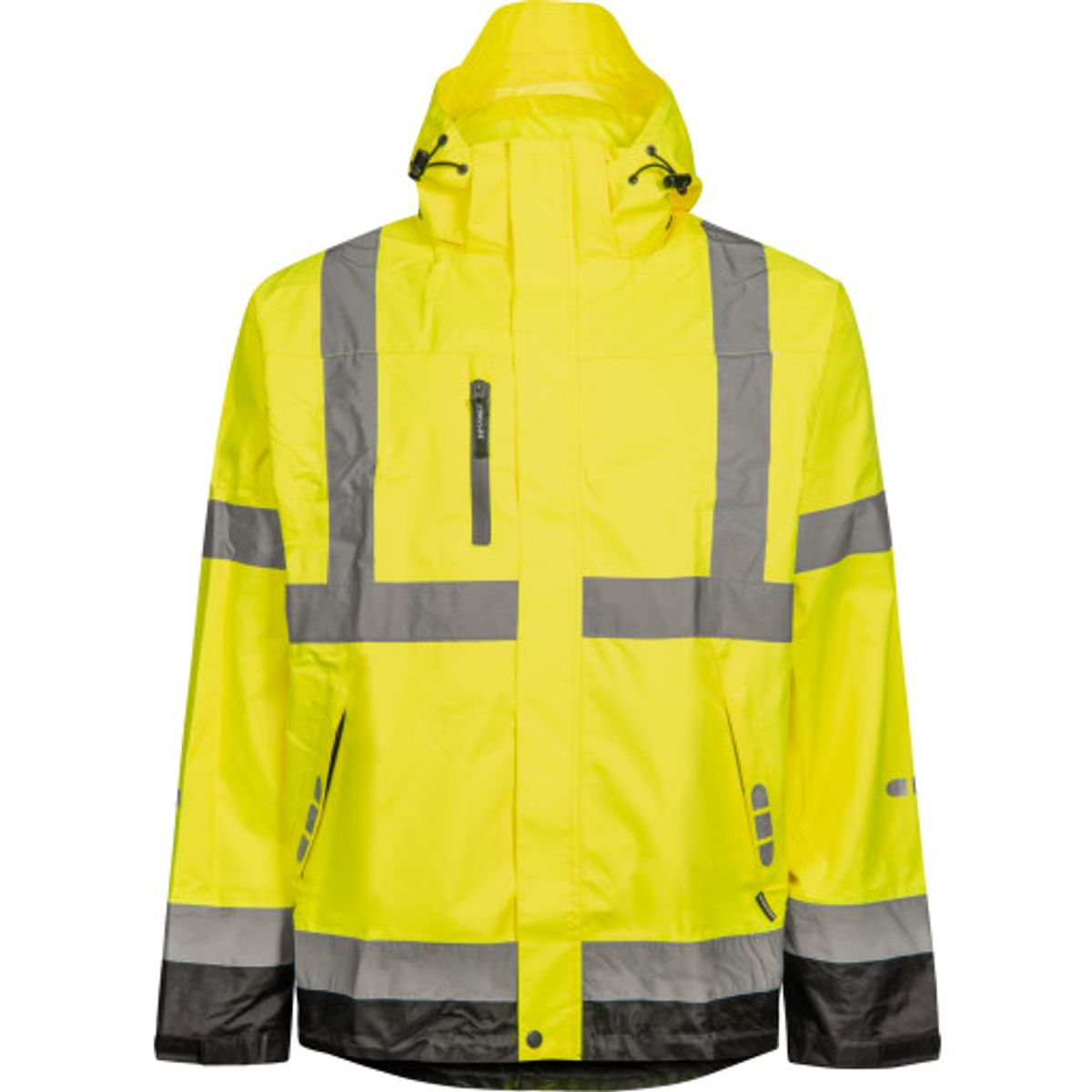 Jakke hi viz gul/sort 4xl