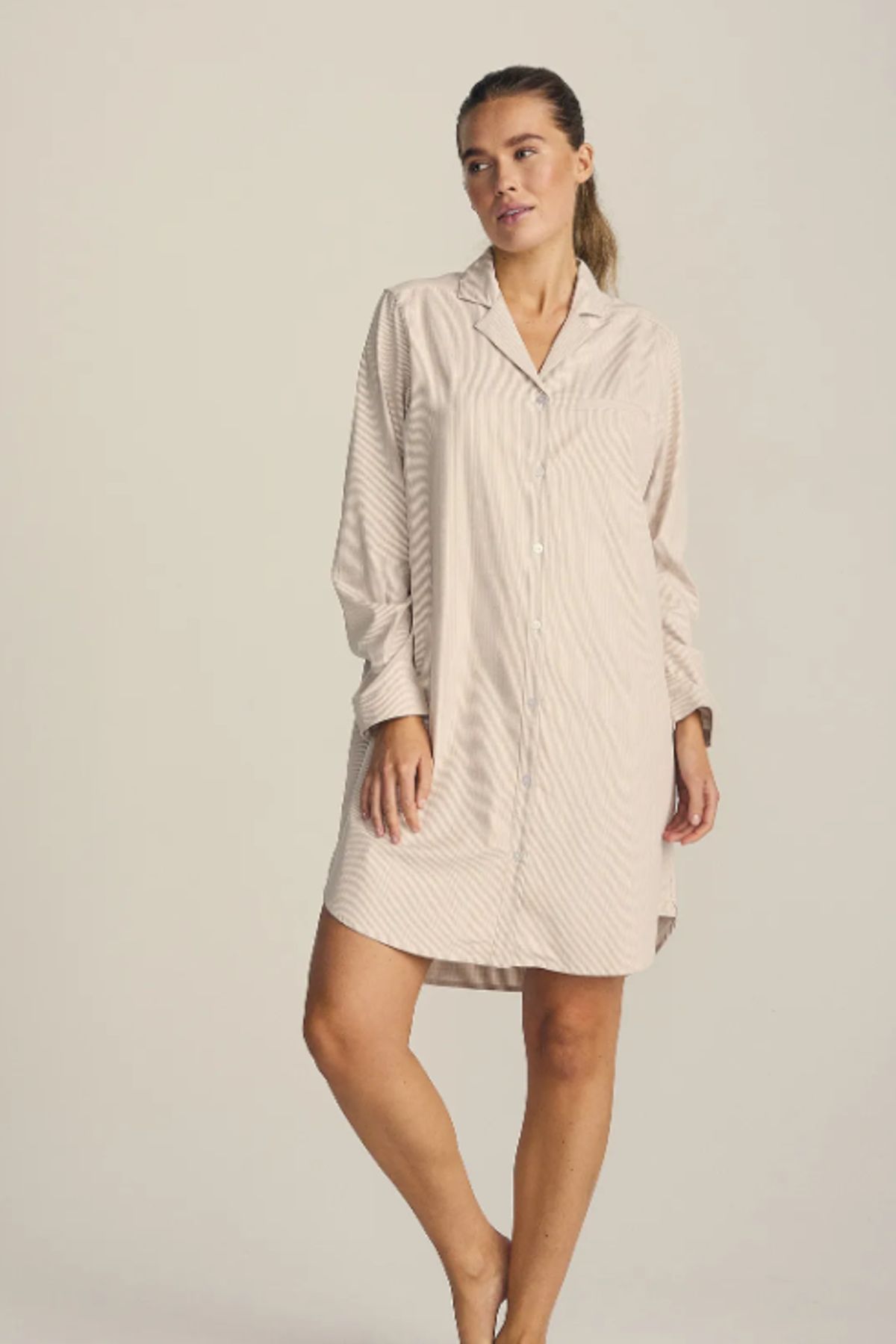 Jbs Of Denmark Women Bambus Pyjamasskjorte 8-11216-73-8101