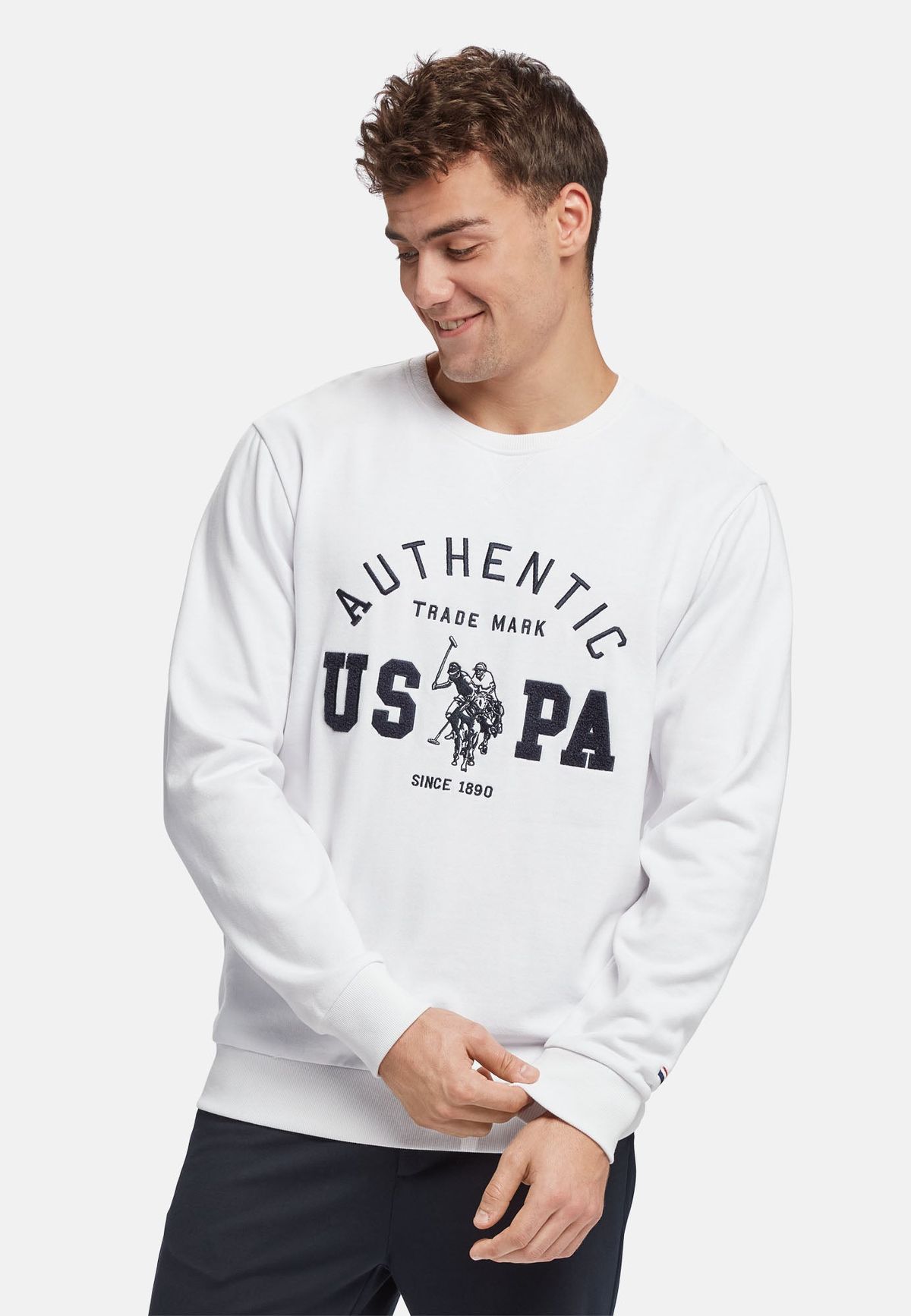 Joe Sweatshirt - U.S. Polo Assn - Herre - L