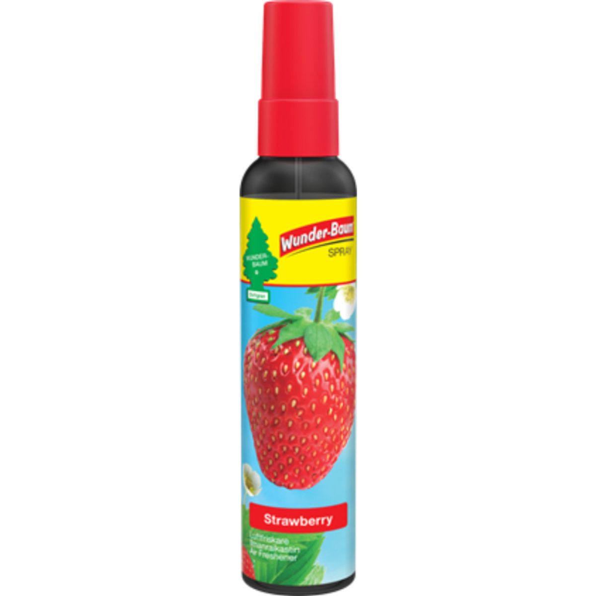 Jordbær duft, luftfrisker i spray flaske 103ml fra Wunderbaum