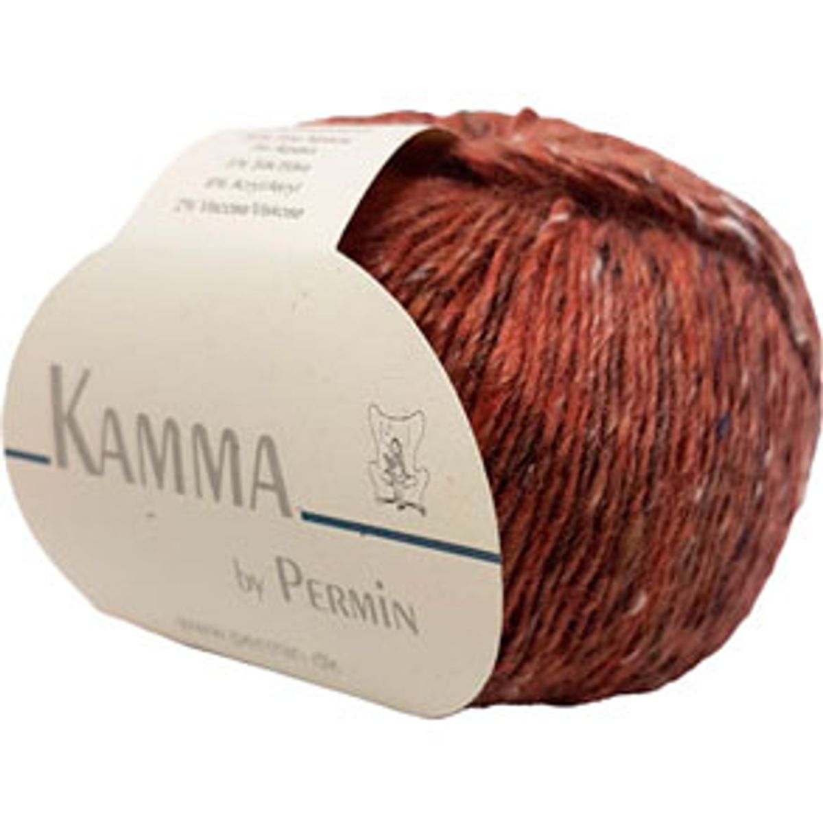 Kamma By Permin - Alpaca & Silke uldgarn - Fv 889512 Rust