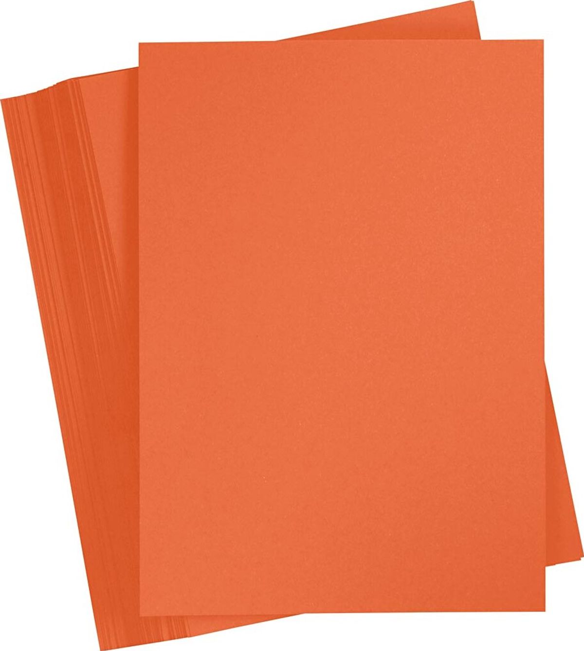 Karton - A4 - 210x297 Mm - 180 G - Orange - 100 Stk.