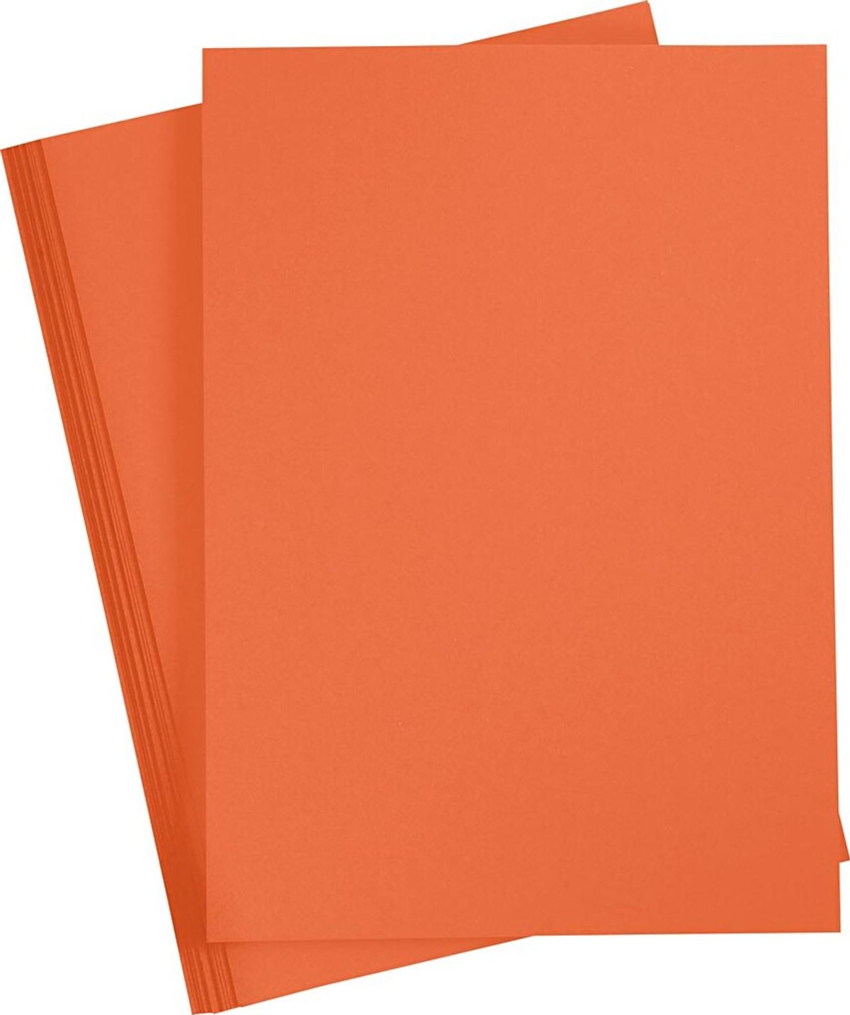 Karton - A4 - 210x297 Mm - 180 G - Orange - 20 Stk.