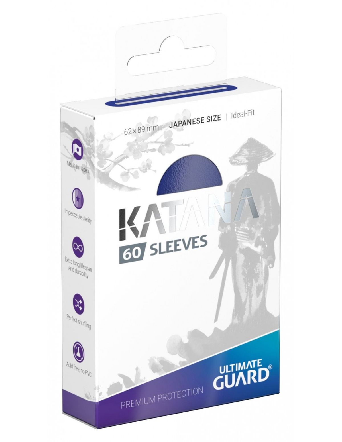 Katana Sleeves - 60 stk Japanese size - Ultimate Guard