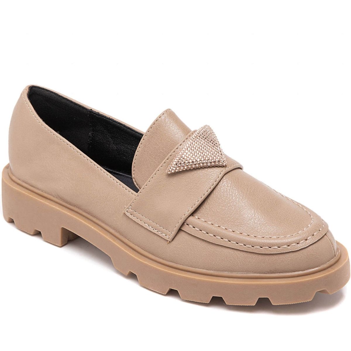 Kikka Dame loafers 8021 - Kaki