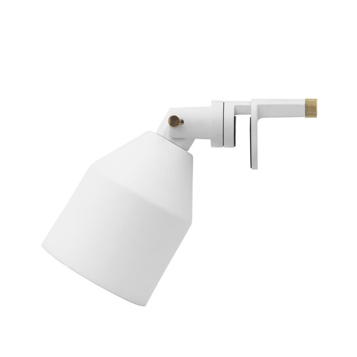 Klip Lampe, hvid