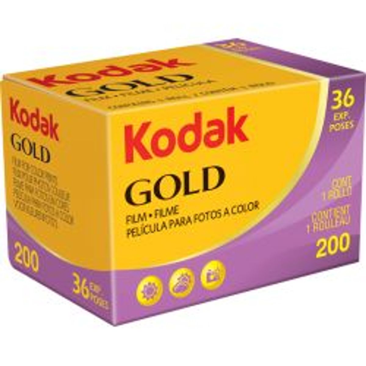 Kodak 135 Gold 200 Boxed 36x1 - Tilbehør til kamera