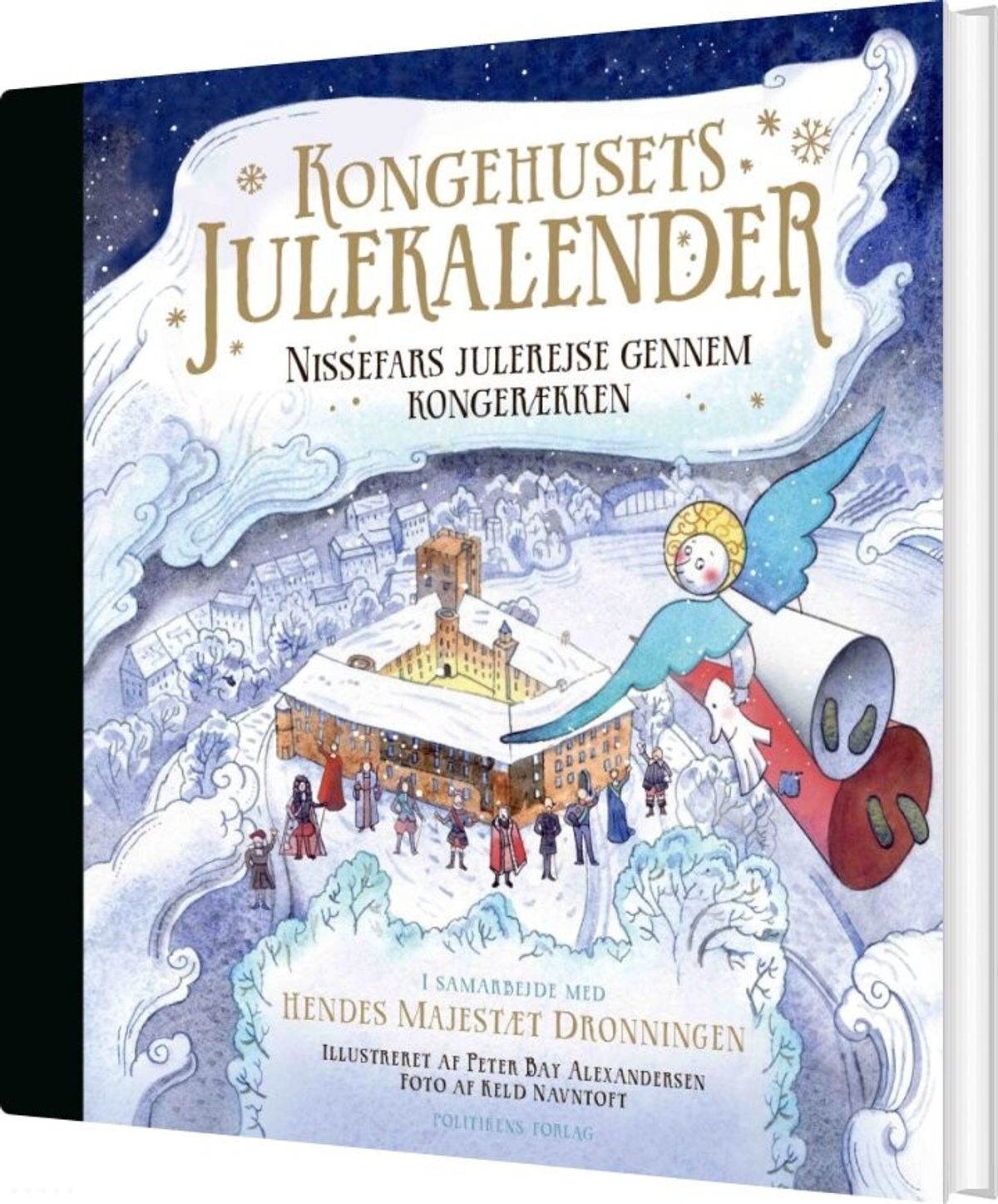 Kongehusets Julekalender - Kongerækken - Hendes Majestæt Dronningen - Bog