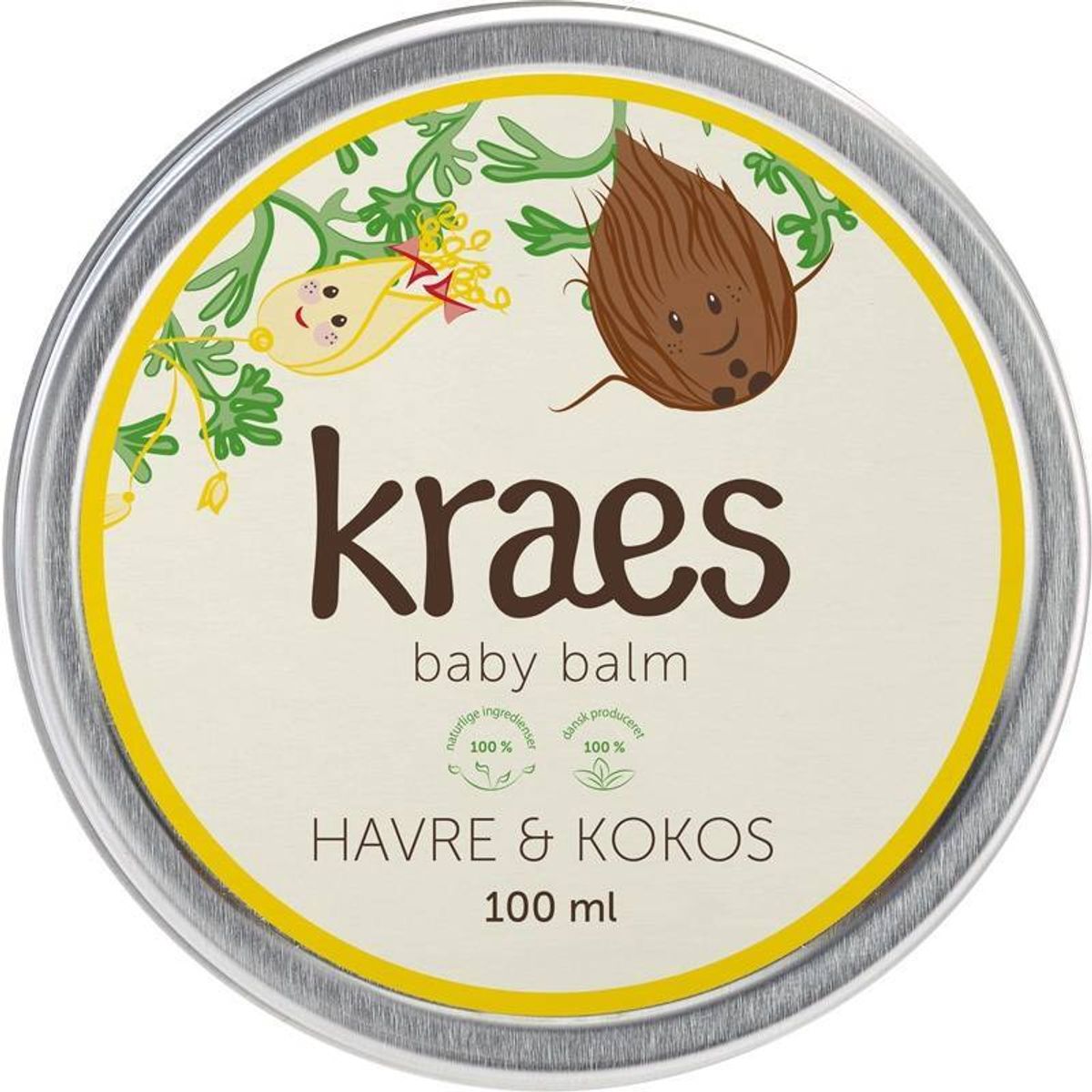 KRAES Baby Balm Havre & Kokos 100 ml