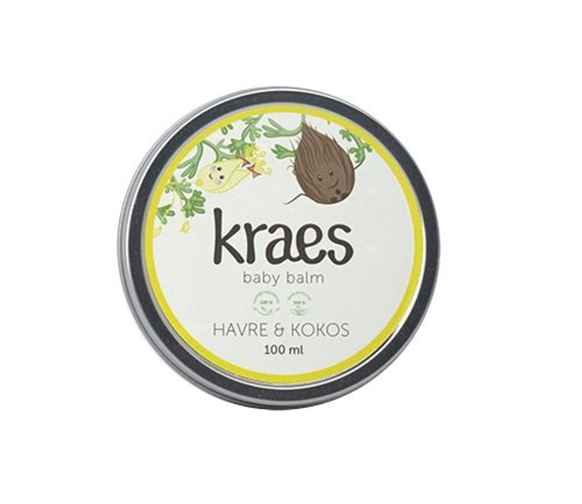 KRAES baby balm havre & kokos - 100 ml.