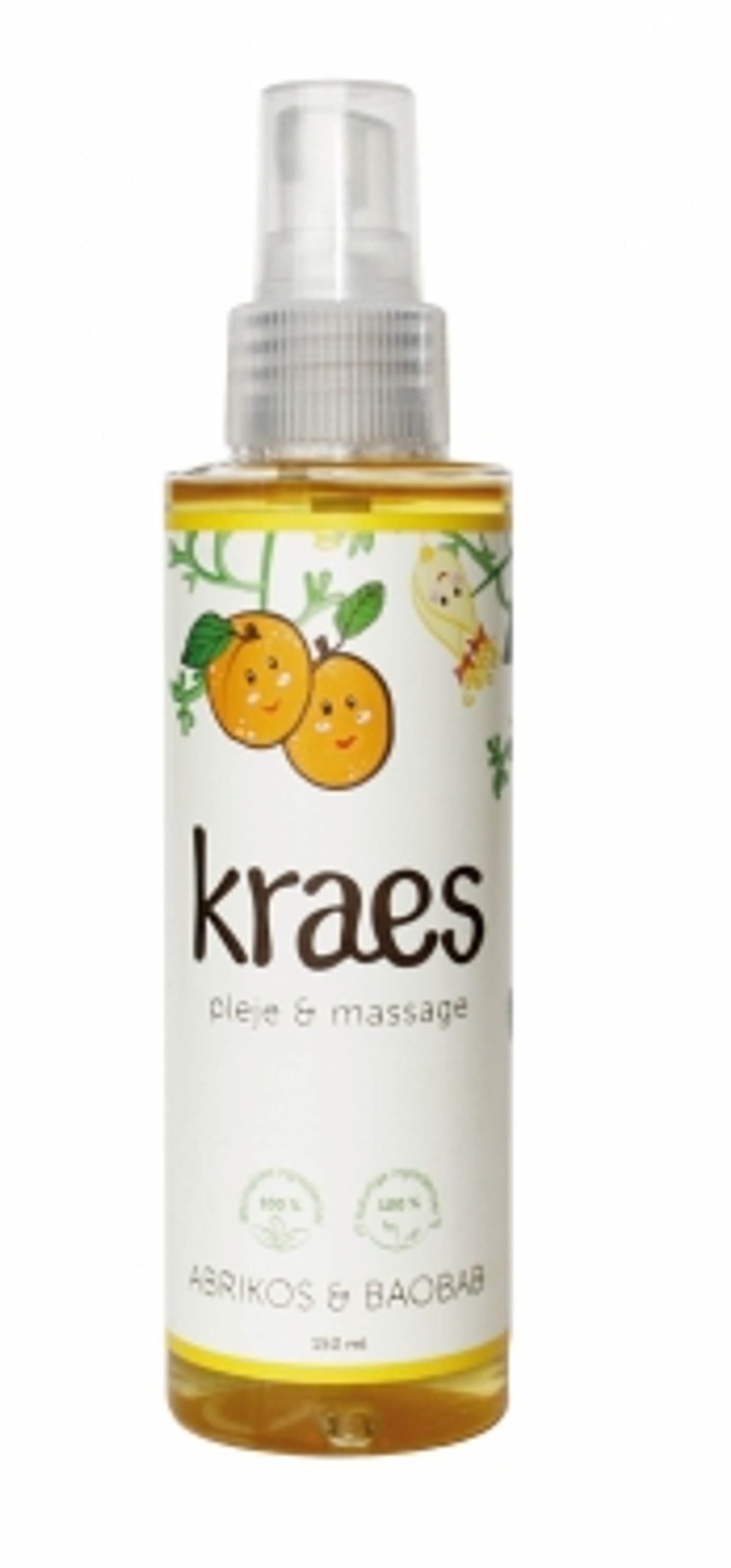 KRAES pleje & massage, 150 ml.