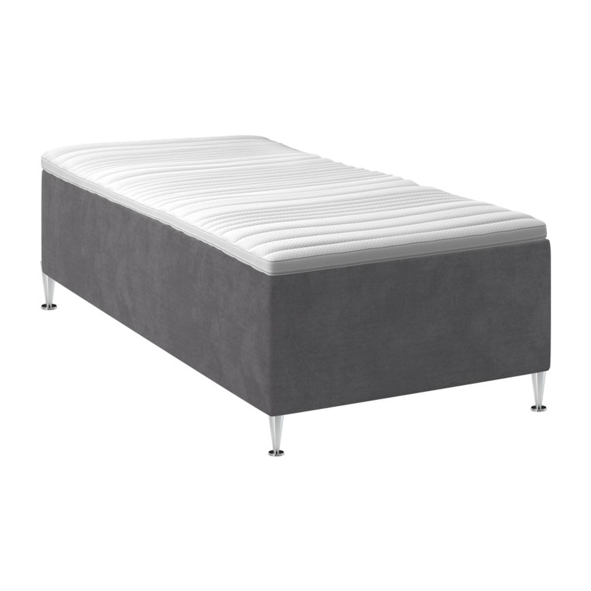 Kram Lux Boxmadras 80x200 cm-Anthracite-Fast