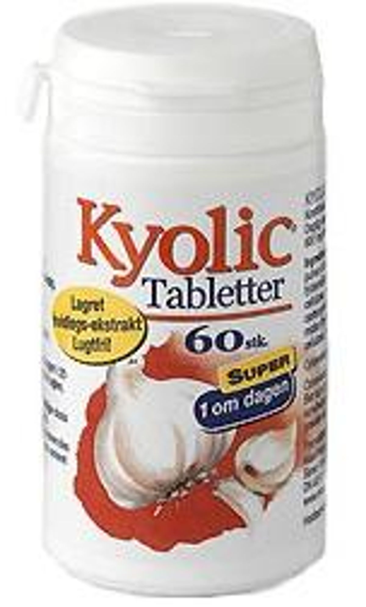 Kyolic 1 om dagen, 60tab.