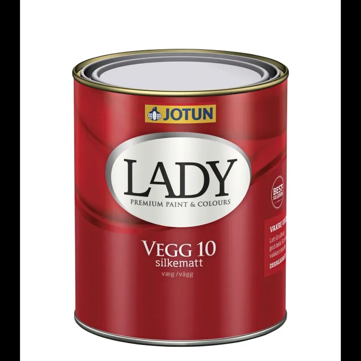 Lady Væg 10 Hvid-base Hvid 0,75lt - 430maaarjv01