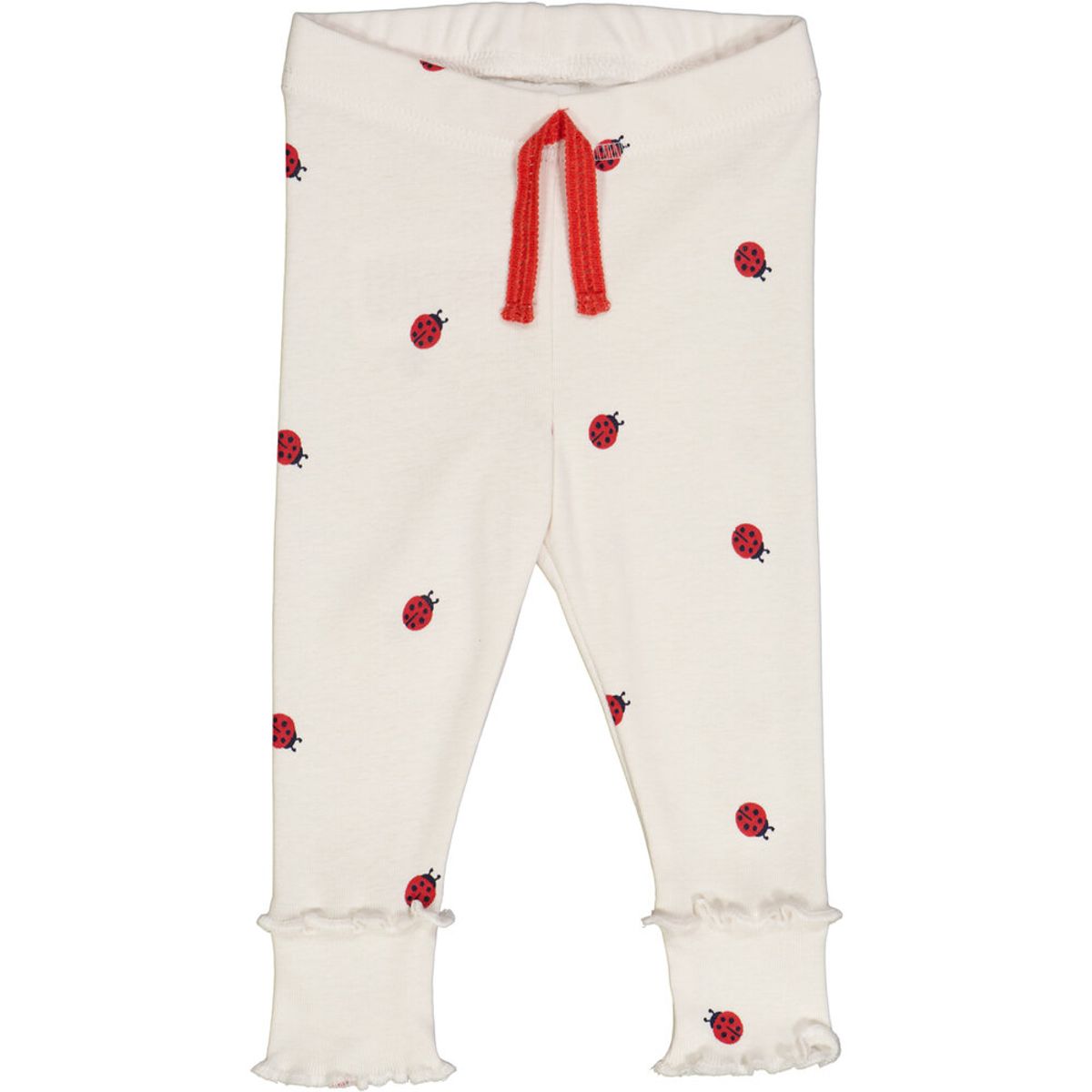 Ladybird leggings - Balsam cream/Apple red/Night blue - 68