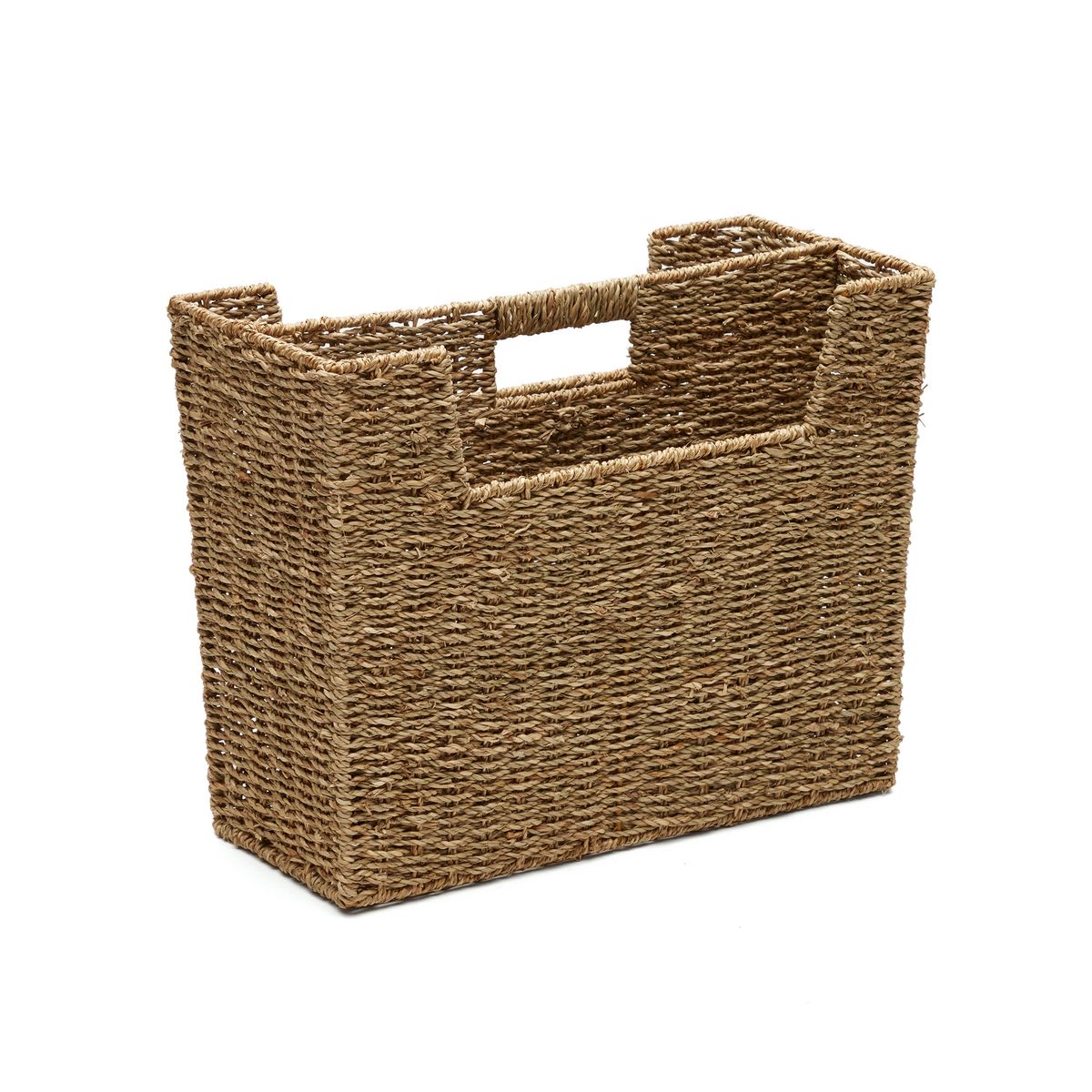 LAFORMA Guixols magasinholder, m. hank - natur polyrattan/rattan