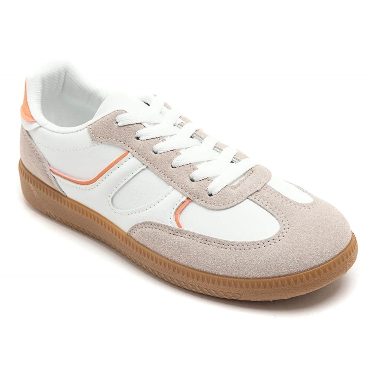 Laura dame sneakers 7589 - Kaki