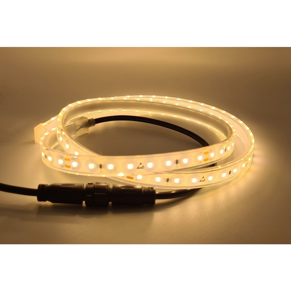 LEDlife Sauna LED strip - 1M, 8W pr. meter, IP68, 24V - Dæmpbar : Dæmpbar, Kulør : Varm