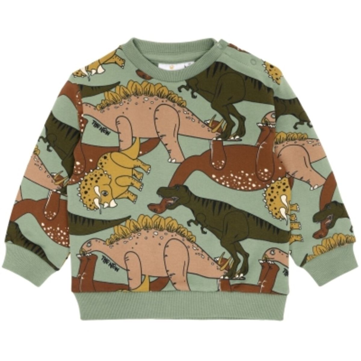 Lee sweatshirt - Hedge Green Dino AOP - 92