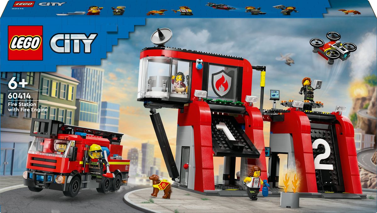 LEGO 60414 City Brand station med Drejetårn